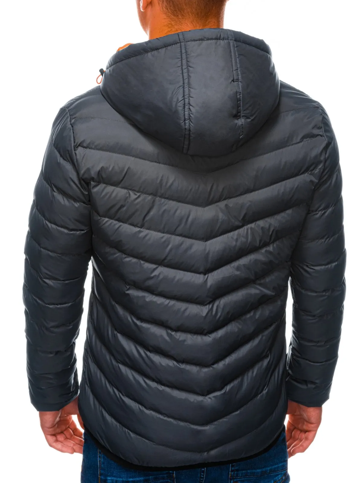 Men'S Quilted Transition Jacket Prophet Dark Grey