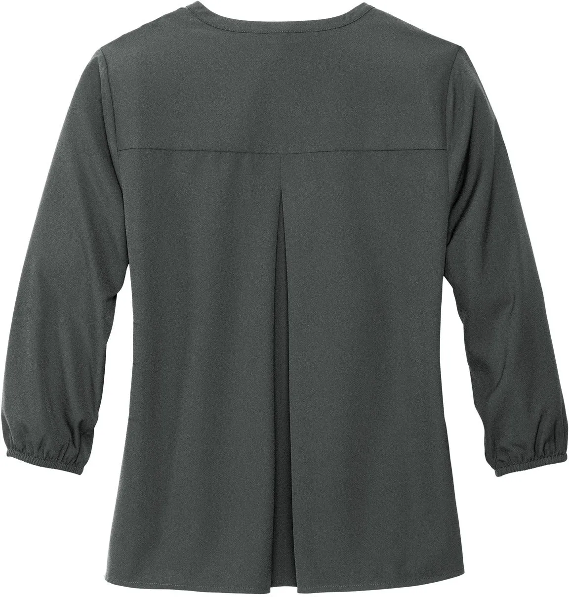 Mercer Mettle Ladies Stretch Crepe 3/4-Sleeve Blouse