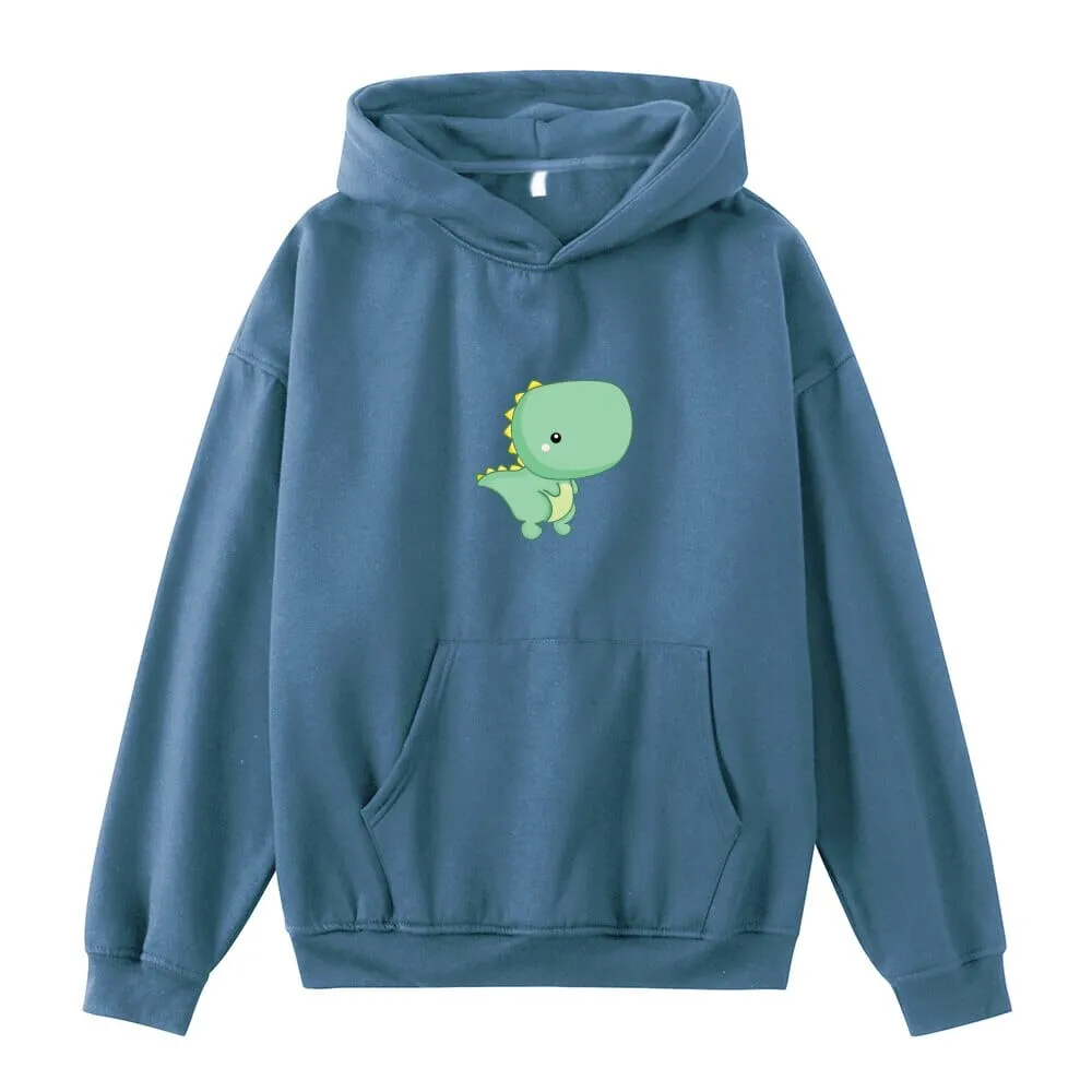 Milo the Dinosaur Oversized Soft Hoodies