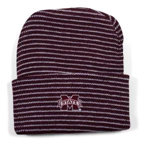 Mississippi State Stripe Knit Cap