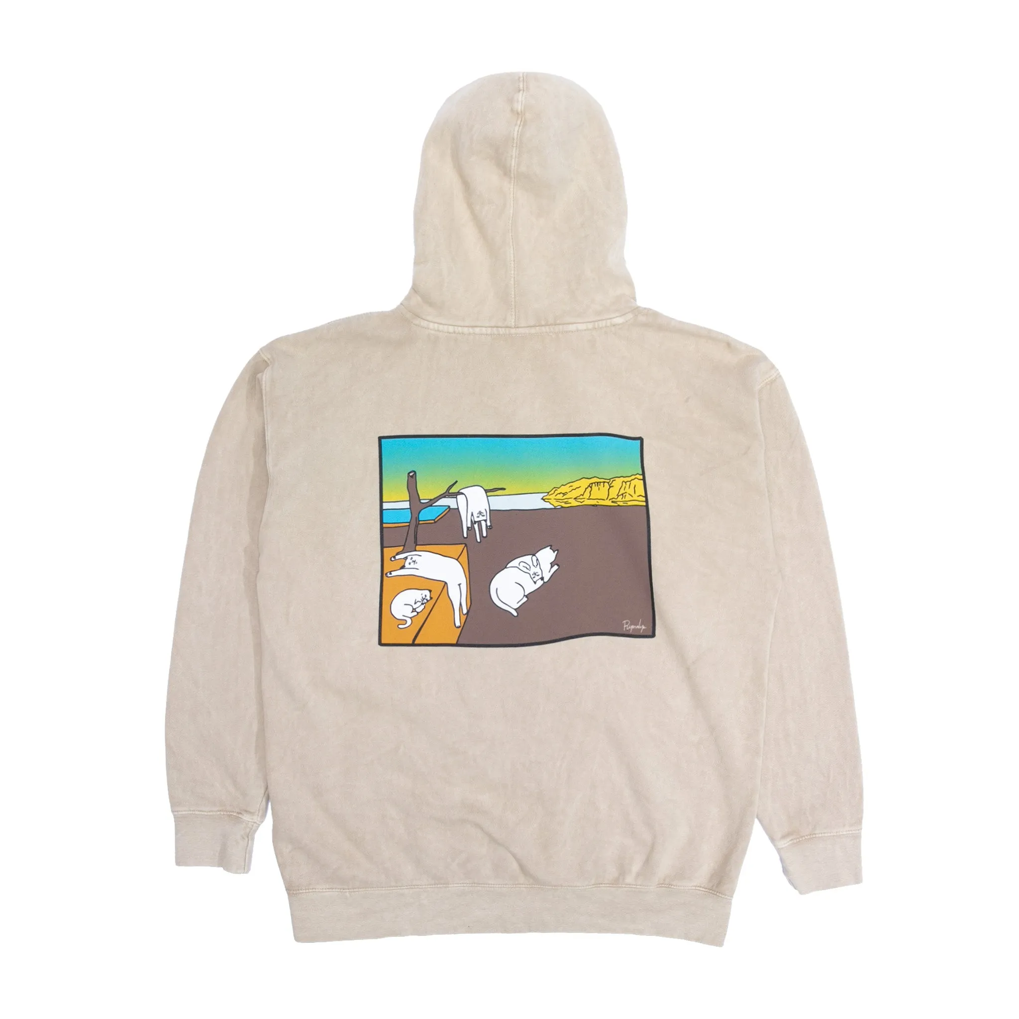 Nermali Hoodie (Beige Mineral Wash)