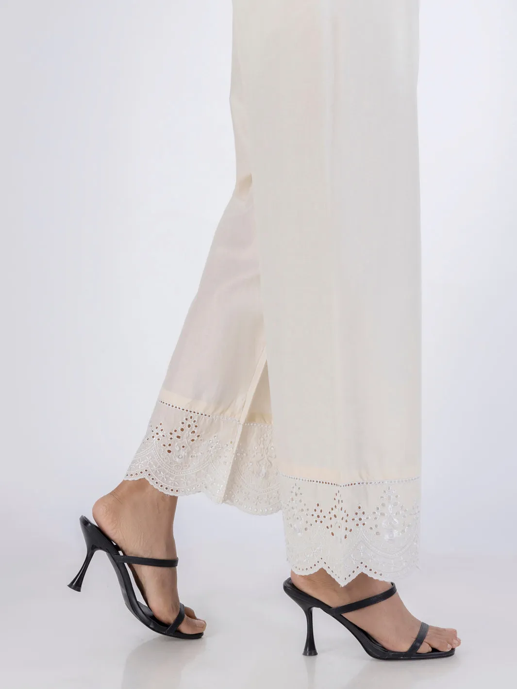 Off White Dyed Trousers - AL-T-733