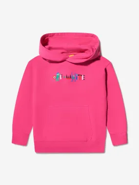 Off-White Girls Cotton Monster Logo Hoodie