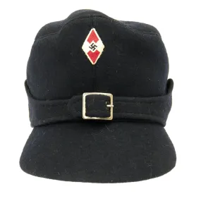 Original German WWII HJ Ski Cap