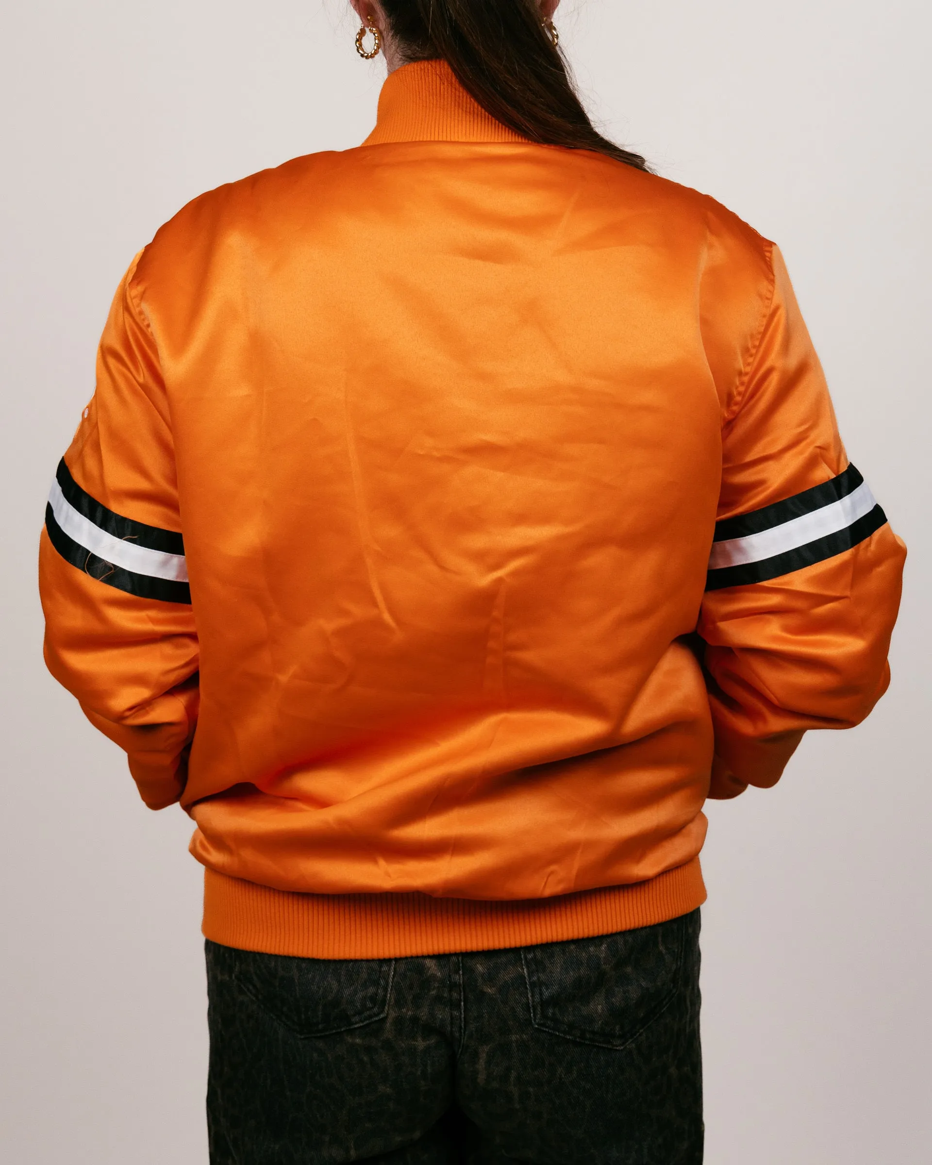 OSU Cowboys Orange Bomber Jacket