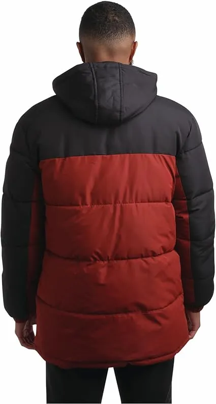 Ouilted Colorblock Puffer Brick