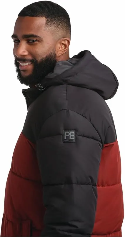 Ouilted Colorblock Puffer Brick