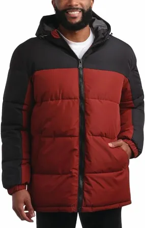 Ouilted Colorblock Puffer Brick