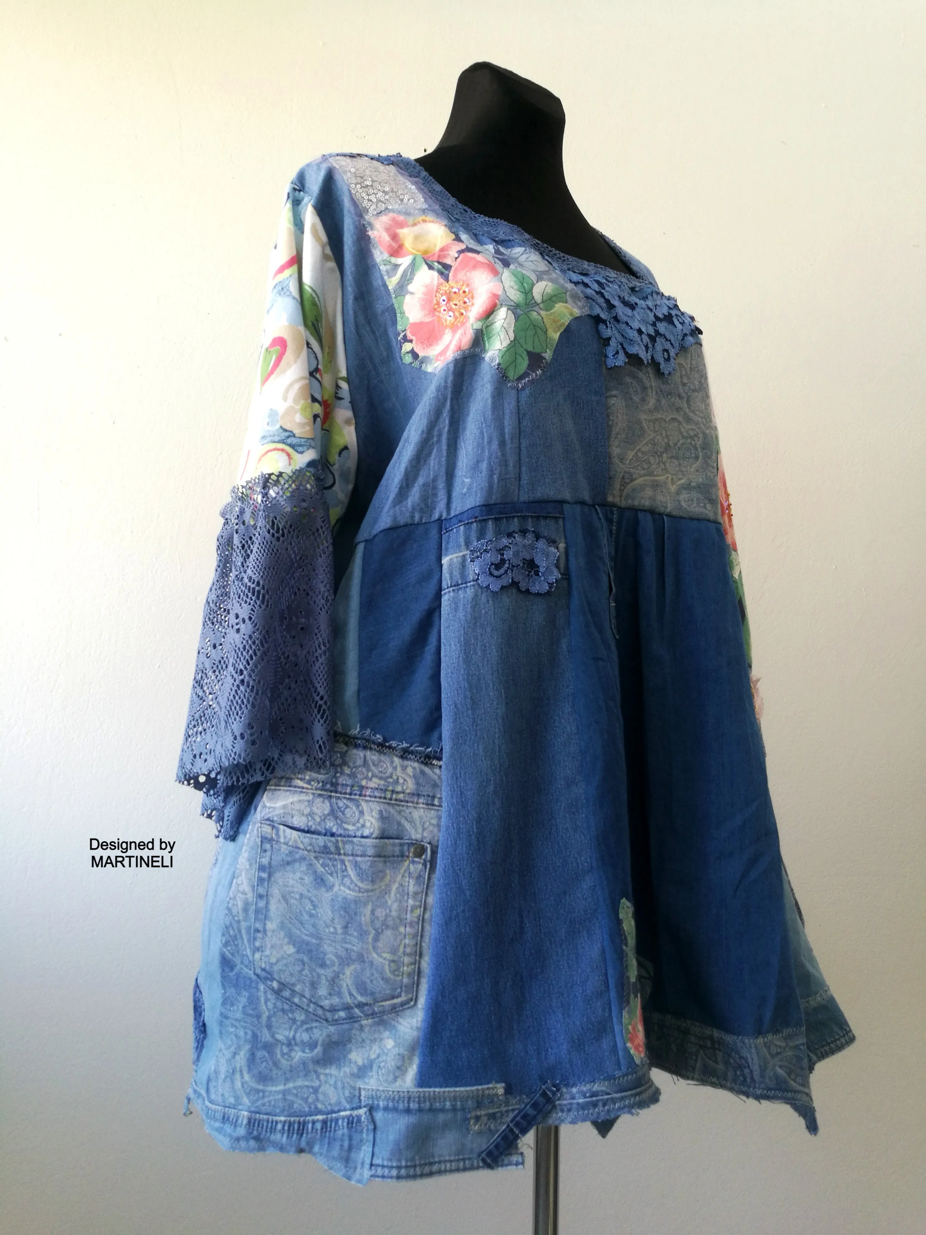 Plus Size Denim Shirt Dress,2XL Maxi Summer Blue Dress