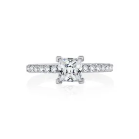 Princess Cut Diamond Engagement Ring