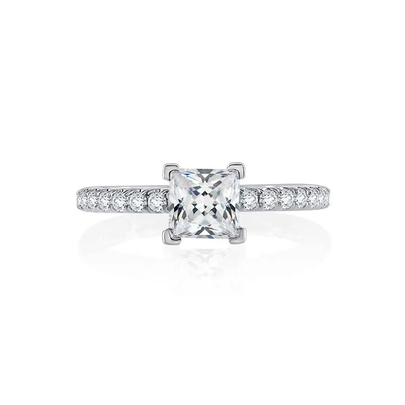 Princess Cut Diamond Engagement Ring