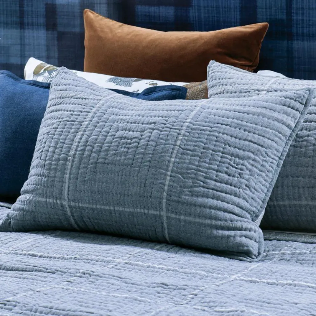 Quadrato Blue Pillowsham