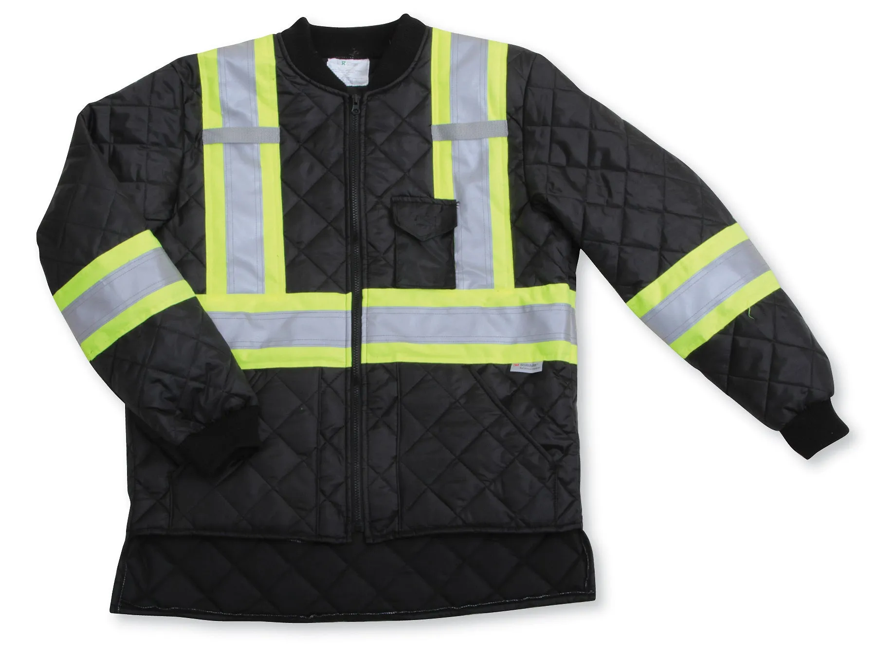 Quilt Polyester Traffic Safety Jacket - Style #895