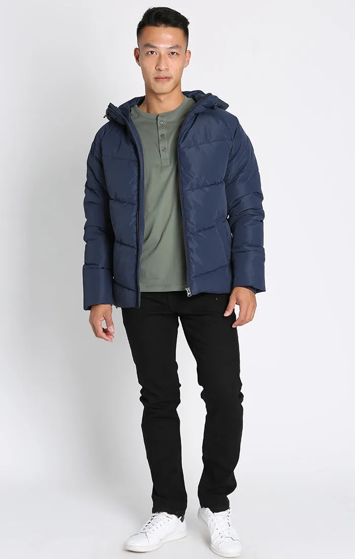 Quilted Hooded Puffer Jacket