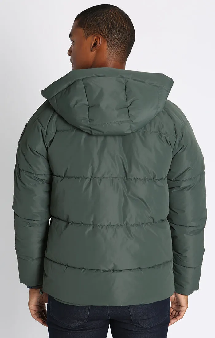 Quilted Hooded Puffer Jacket