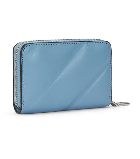 Quilted Zip Around Wallet