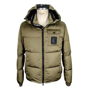 Refrigiwear Iridescent Green Quilted Down Jacket