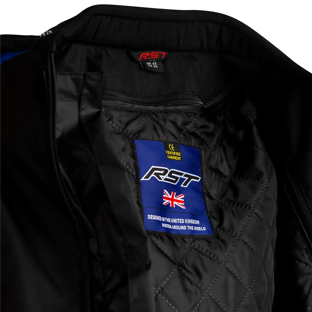 RST Axis CE Summer Textile Jacket - Black / Grey / White