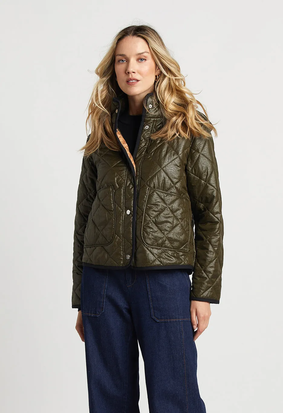 Shelby Short Quilted Hooded Jacket