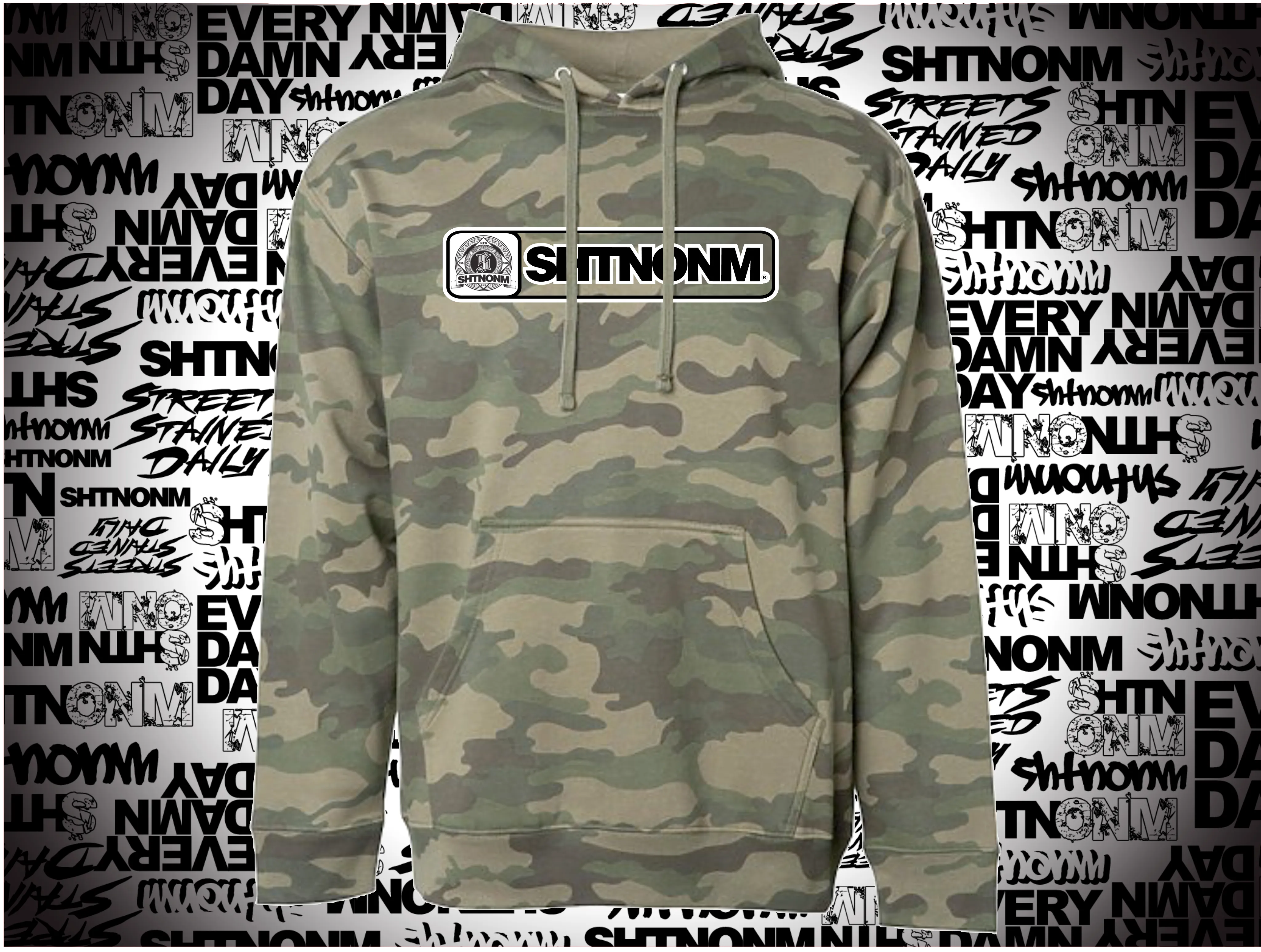 SHTNONM - BADGE HOODIE