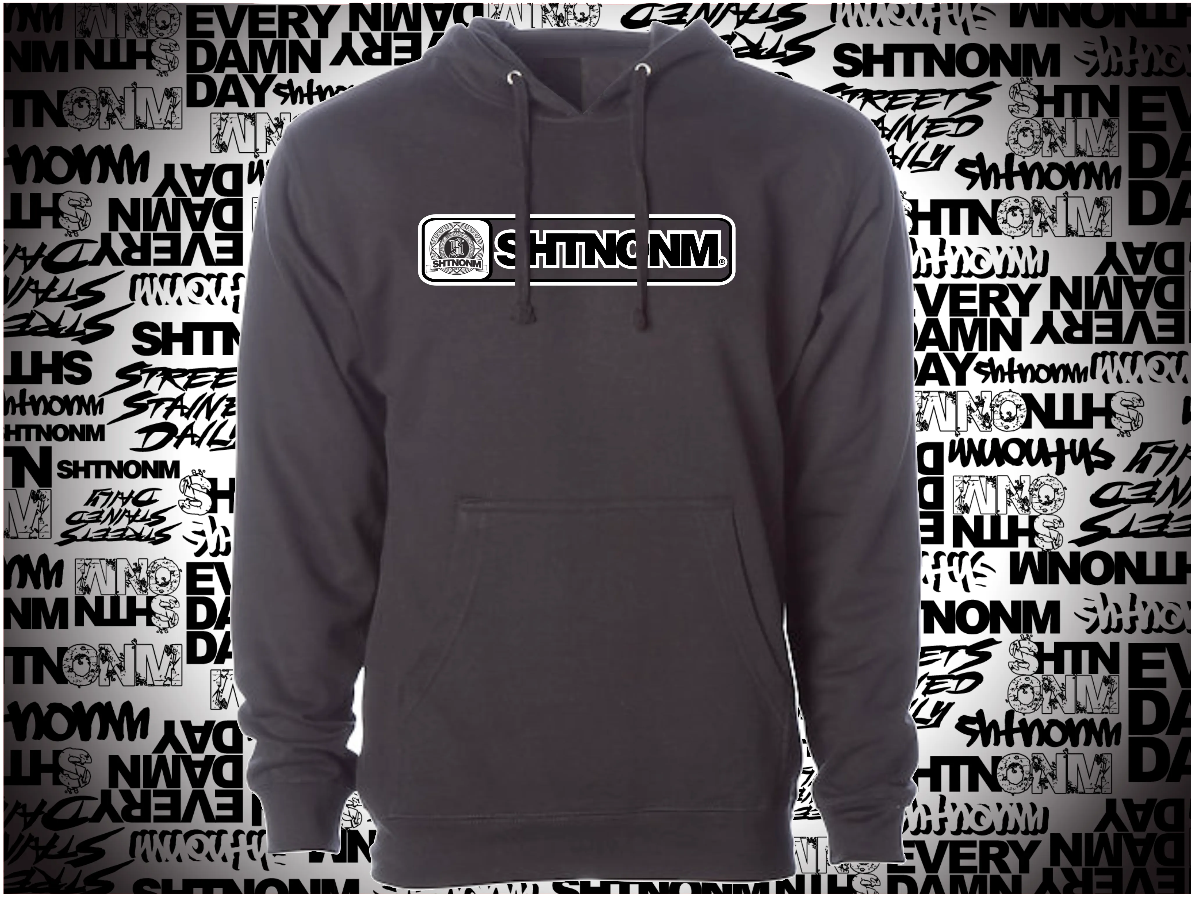 SHTNONM - BADGE HOODIE