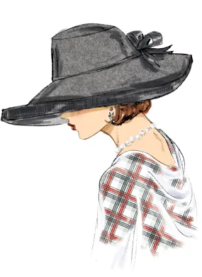 Simplicity Sewing Pattern S9834 MISSES' HATS IN FIVE STYLES