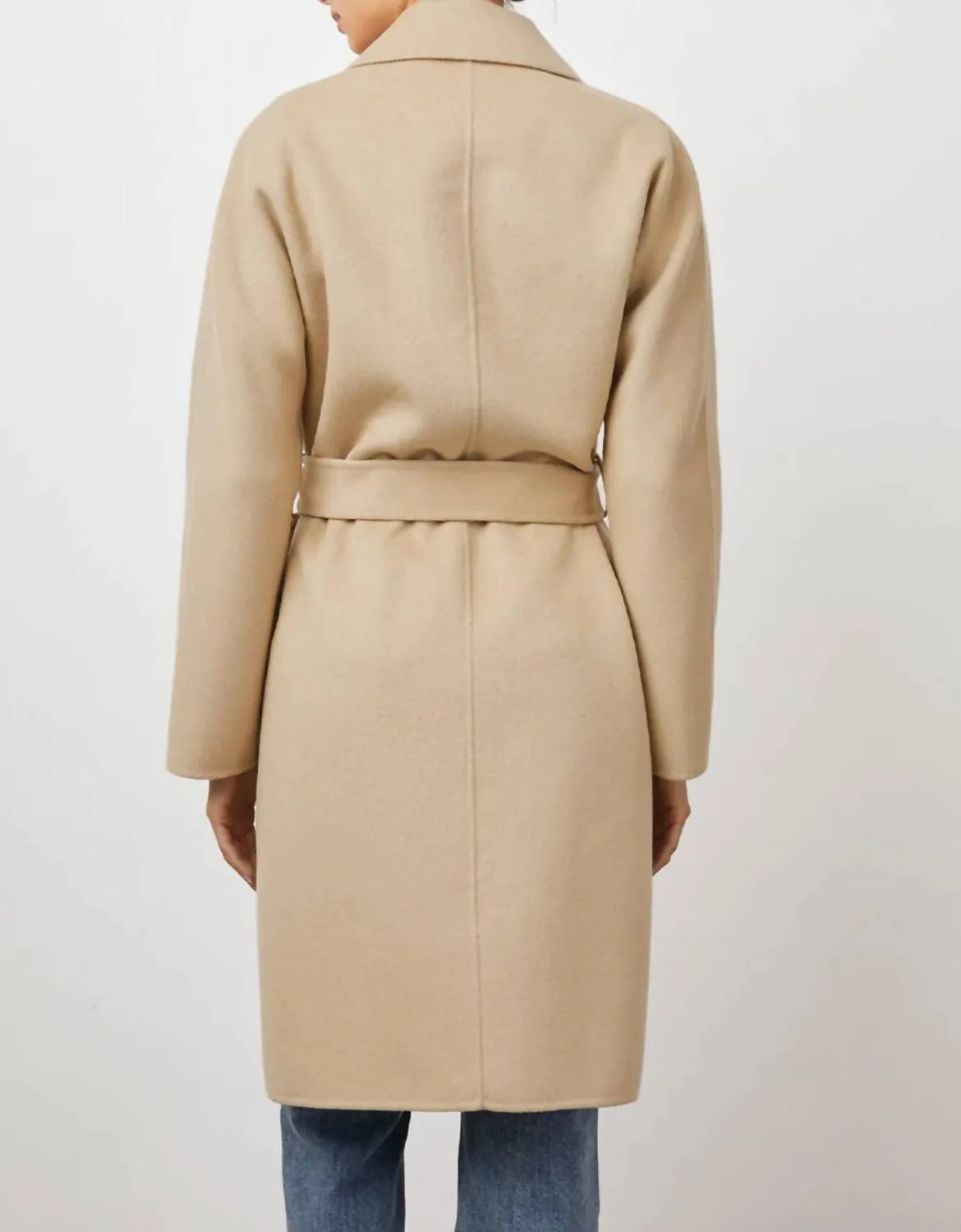 Sloan Coat In Sand