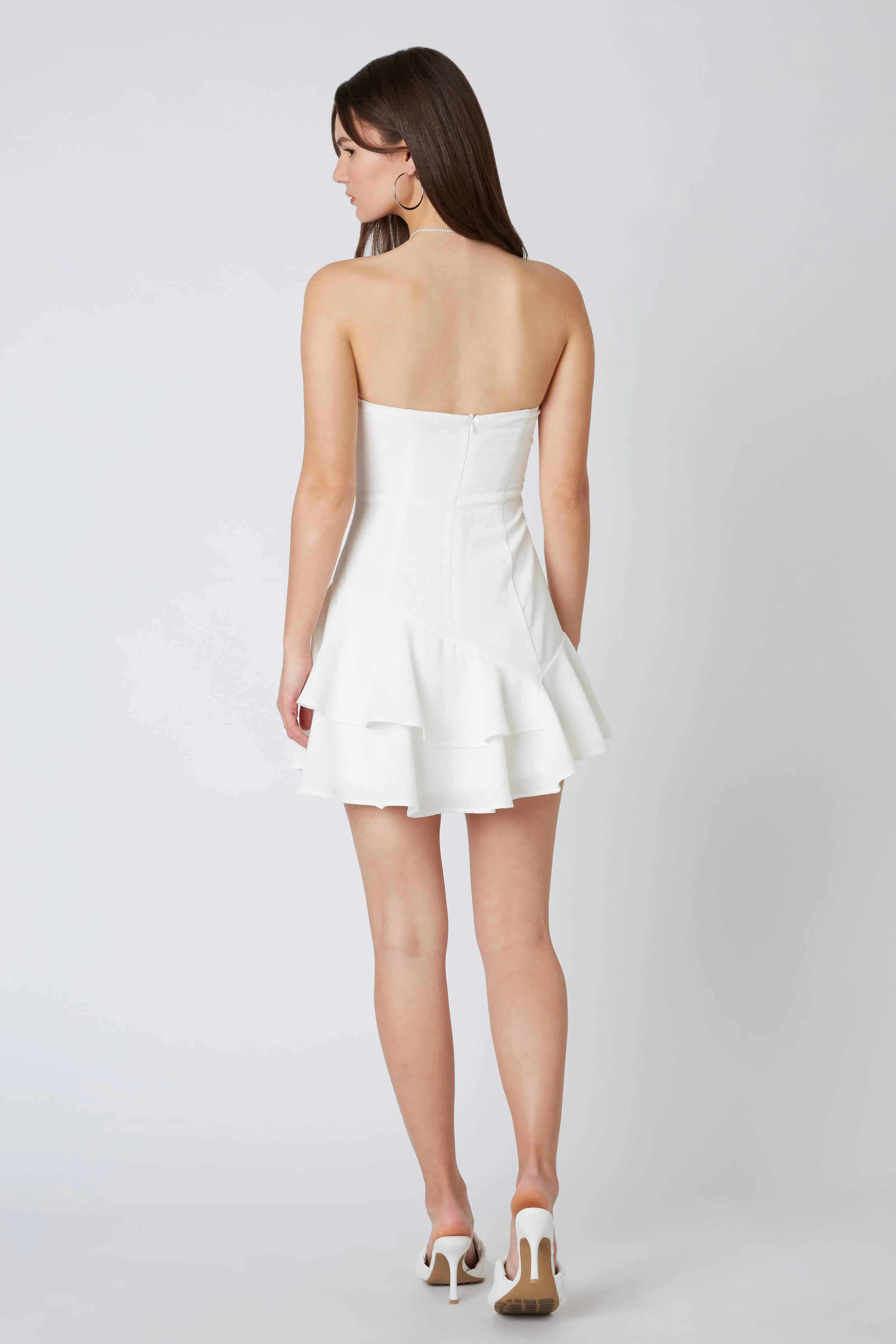 Strapless Double Tier Dress