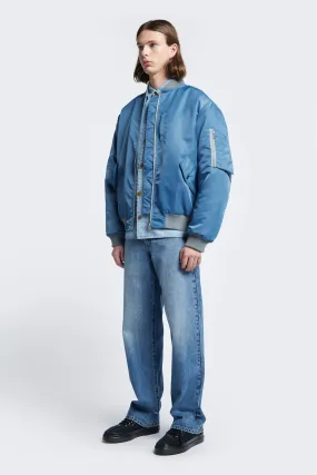 Strata Bomber Jacket Blue