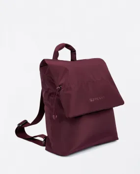 Surkana backpack in quilted nylon maroon