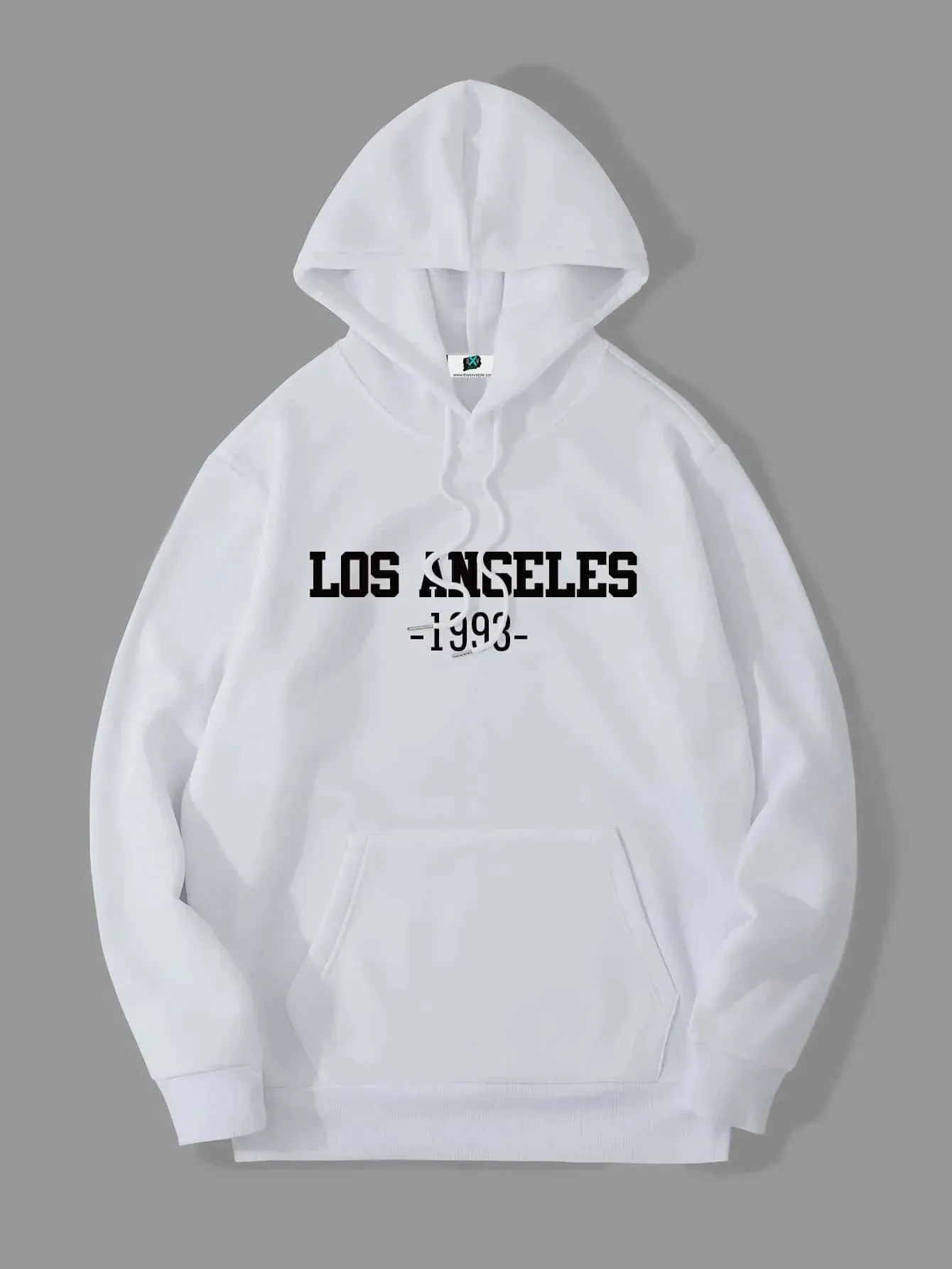 SXV  'Los Angeles 1993’ Printed Cool Aesthetic Sweatshirt Hoodie