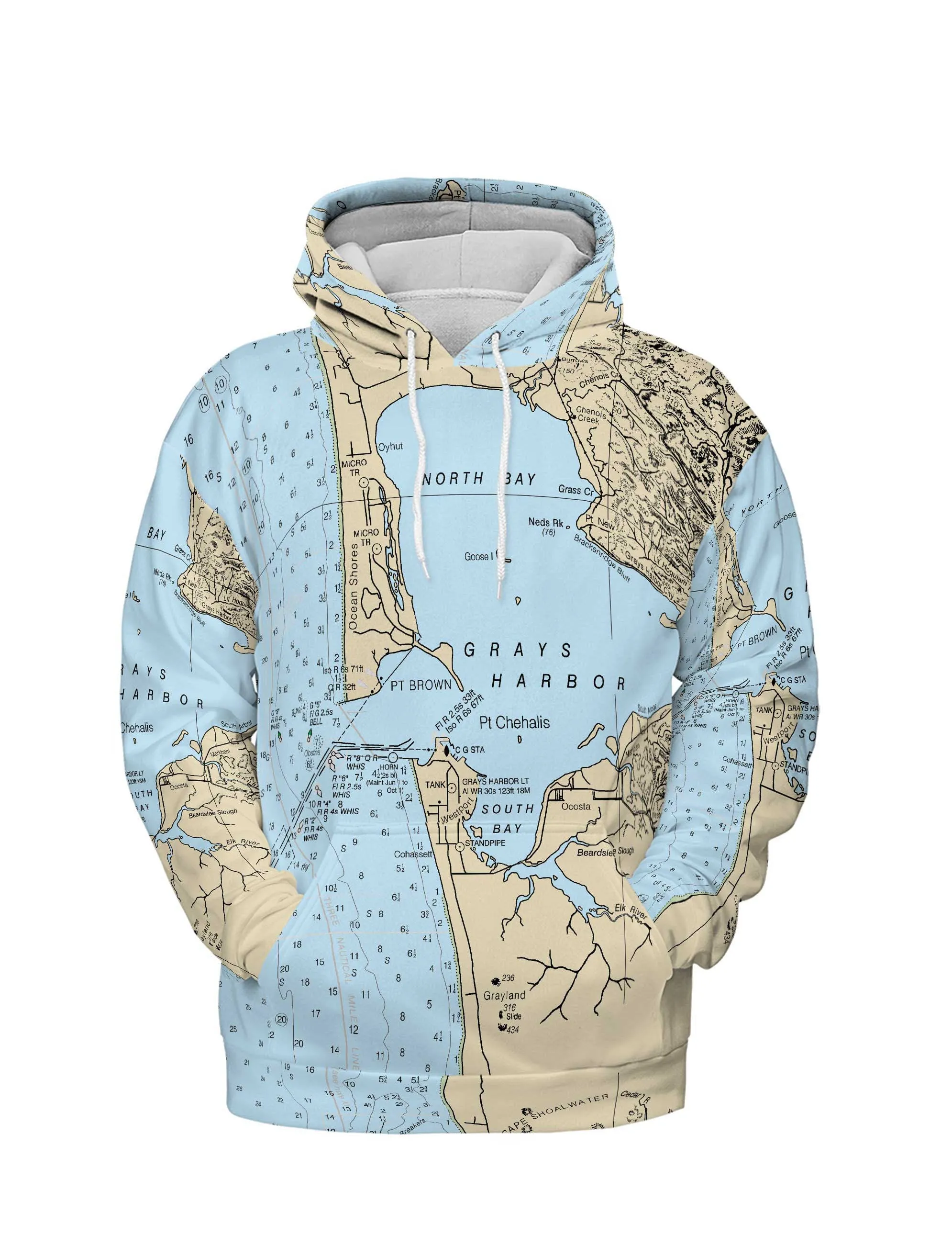 The Grays Harbor Lightweight Hoodie Sweatshirt