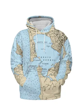 The Grays Harbor Lightweight Hoodie Sweatshirt