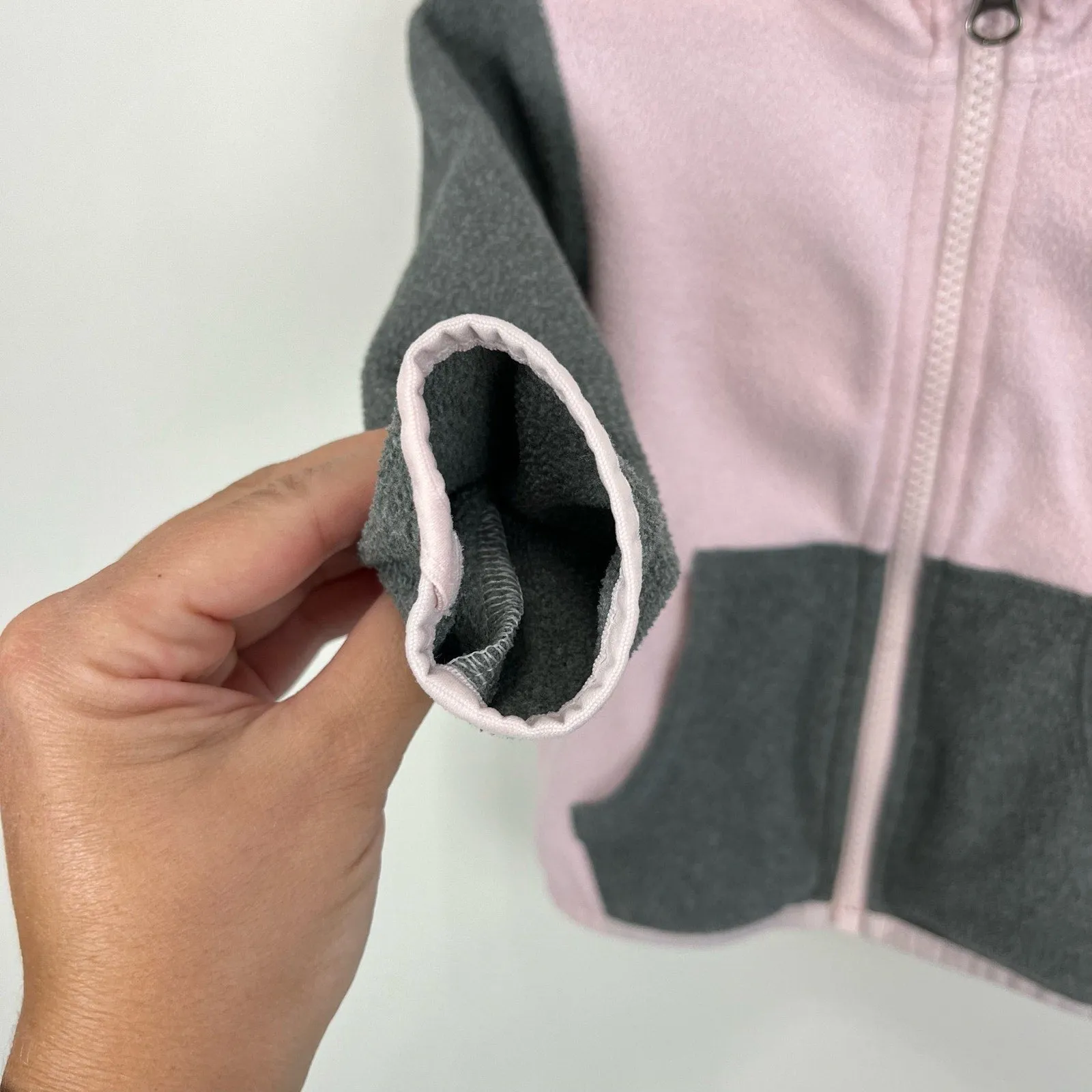 The North Face Girls Glacier Full Zip Hoodie 6-12 Months