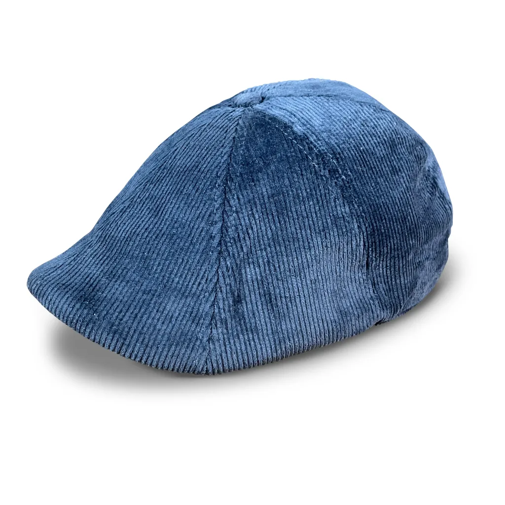 The Roy Boston Scally Cap - Slate Blue