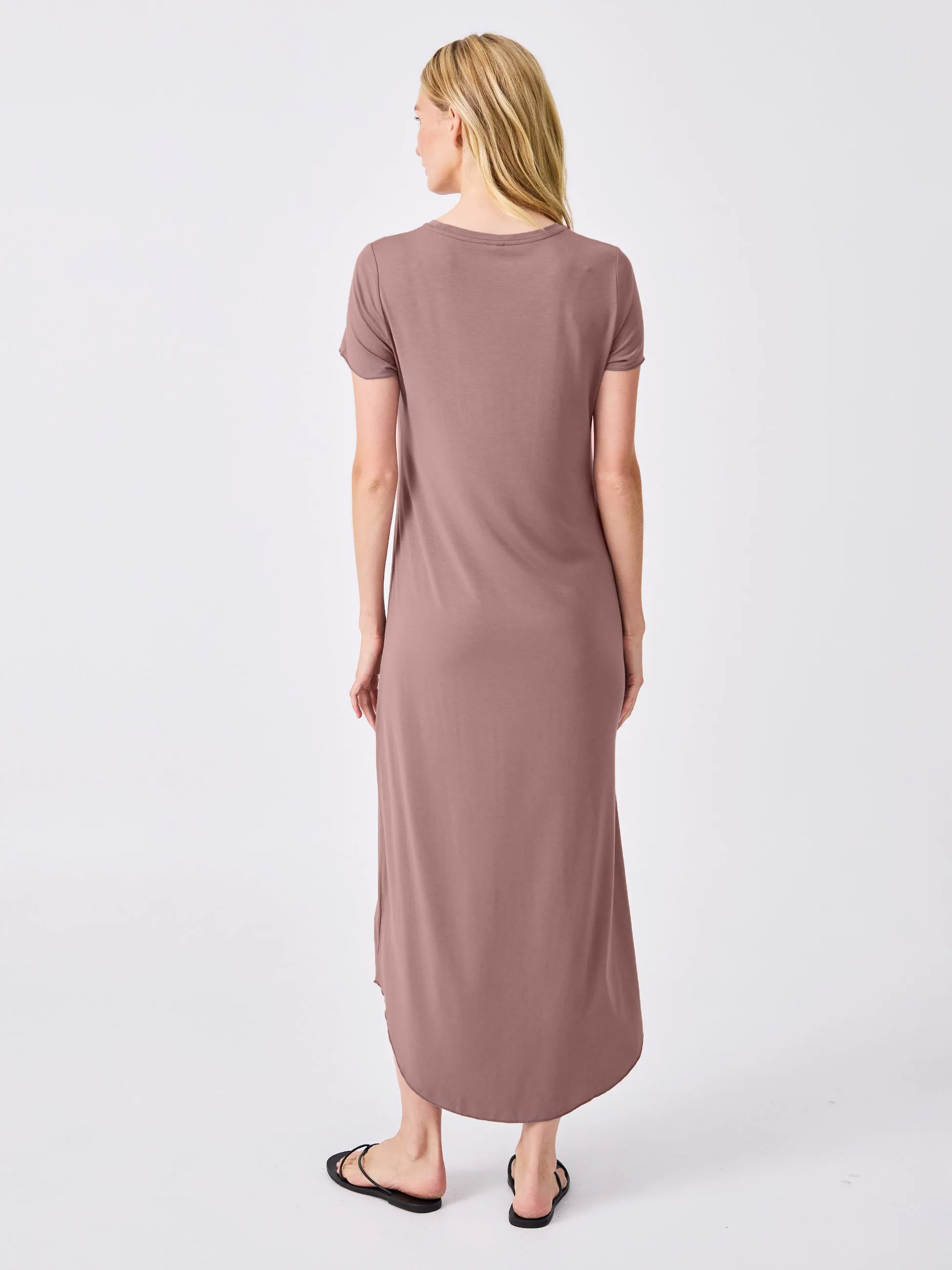 The Ultimate Tee Dress - Taupe