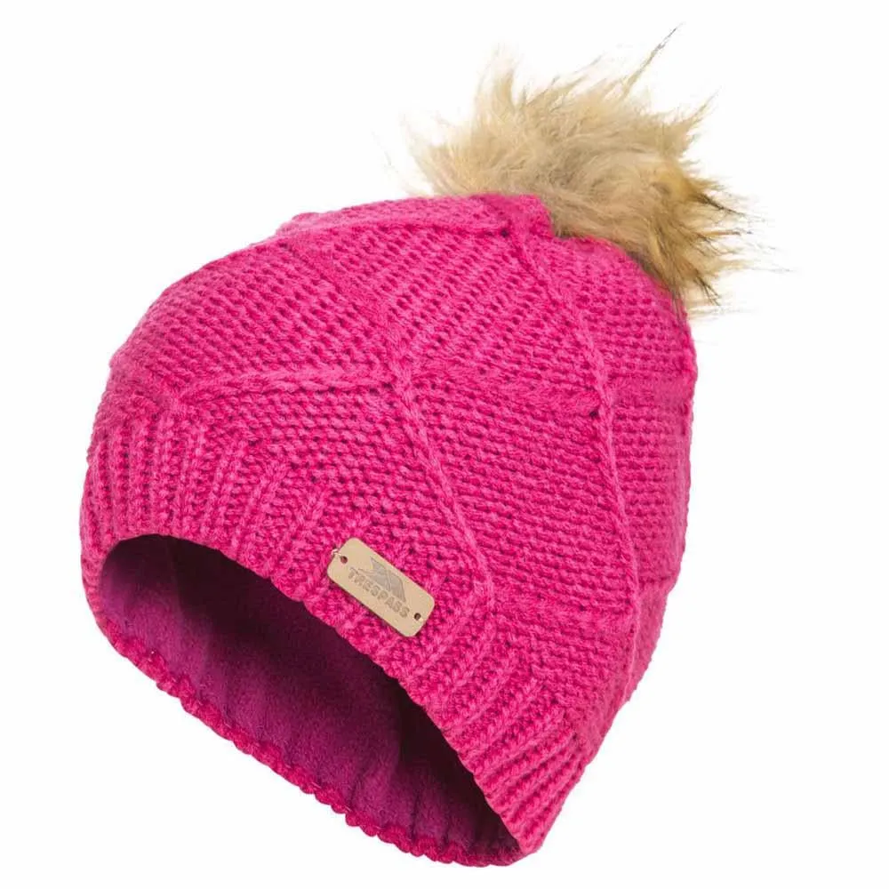 Trespass Tanisha Hat, Pink Lady 8-10yrs