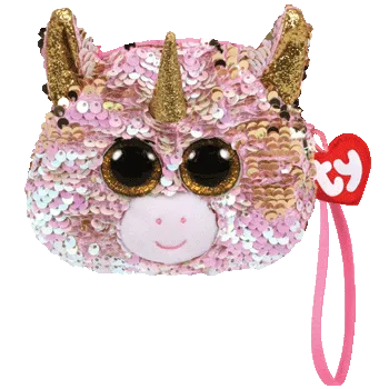 TY Beanie Boo Fantasia Sequin Wristlet 5"