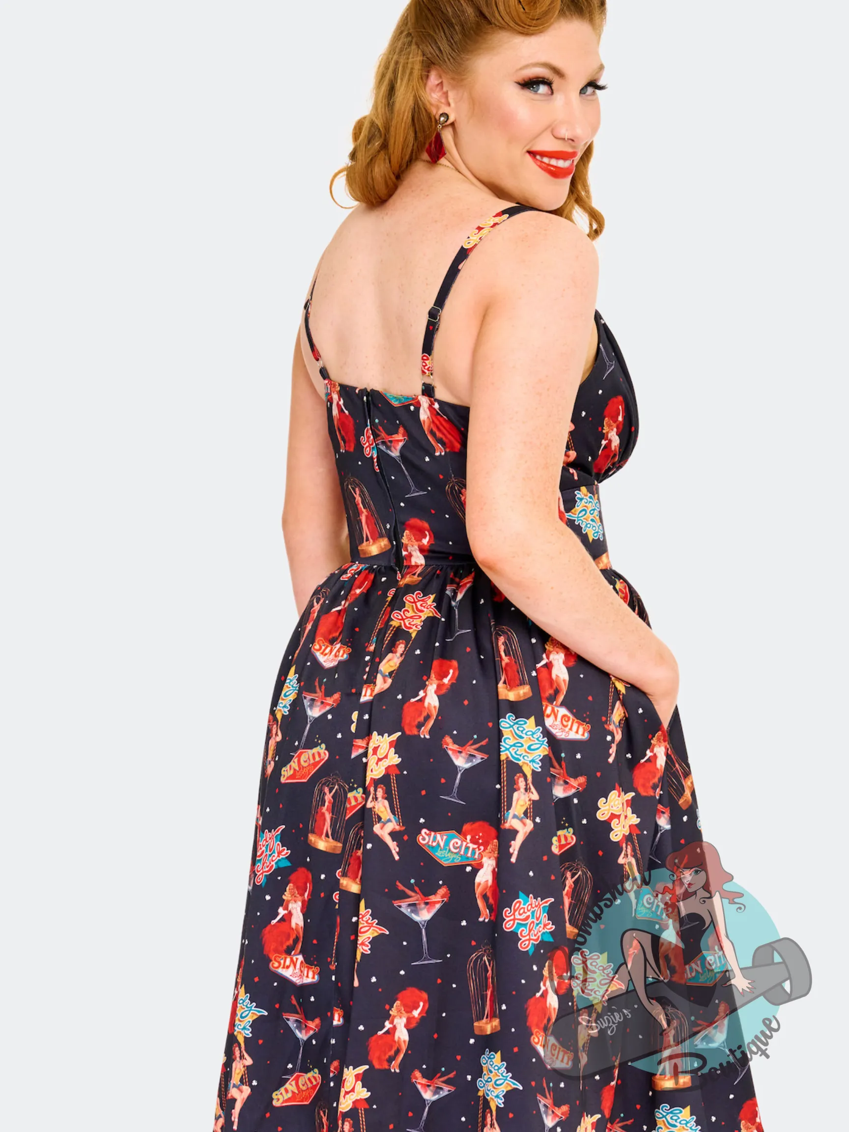 Voodoo Vixen Sin City Swing Dress