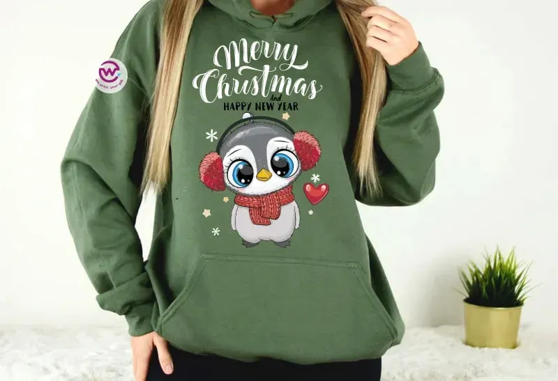 Winter hoodie-Christmas