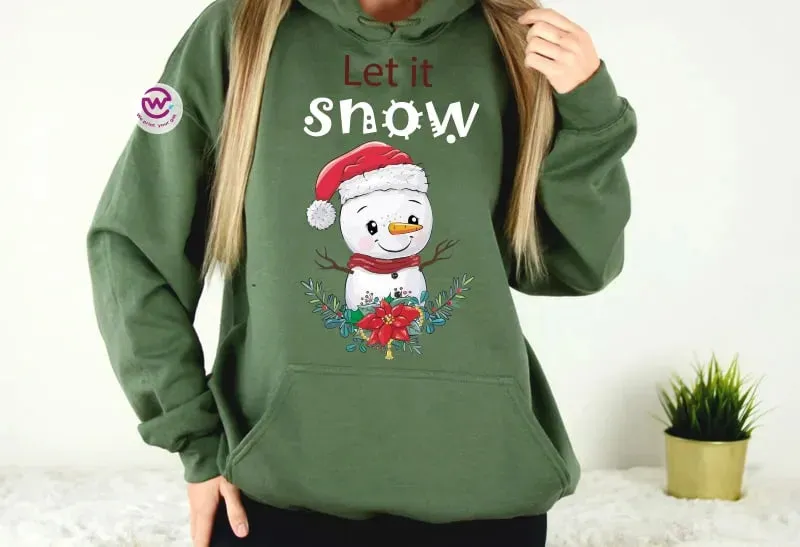 Winter hoodie-Christmas