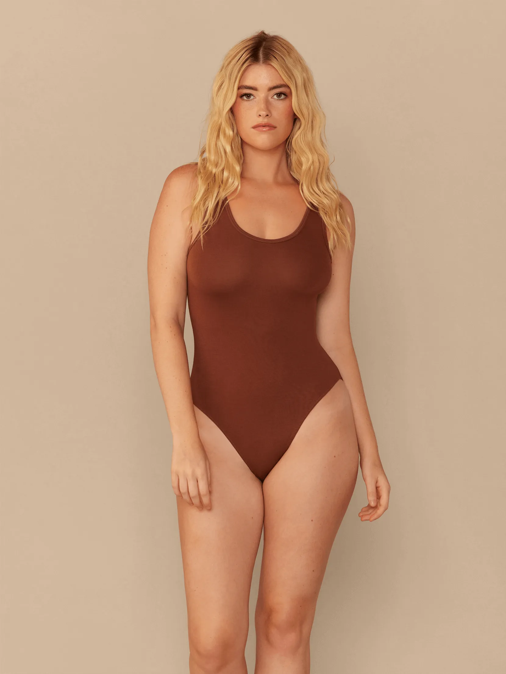 Women's Modal Bodysuit | Cedar Wood