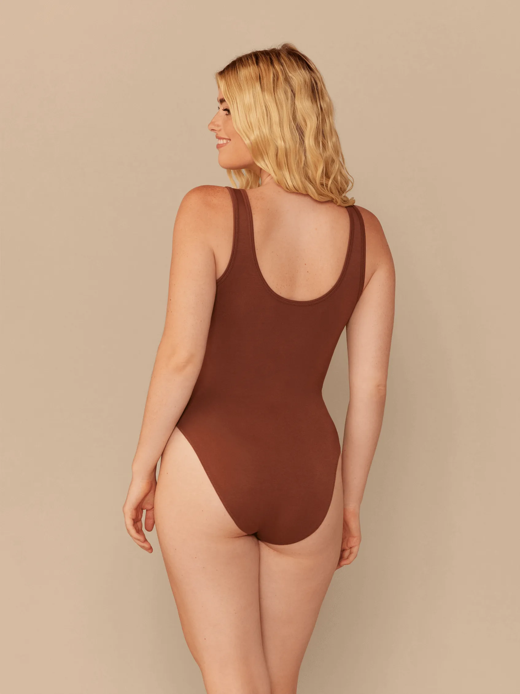 Women's Modal Bodysuit | Cedar Wood