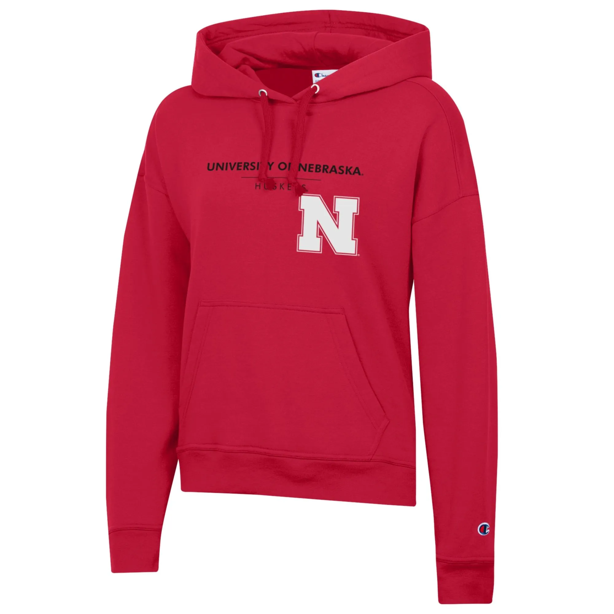 Women's Nebraska Huskers Powerblend Fleece Hoodie