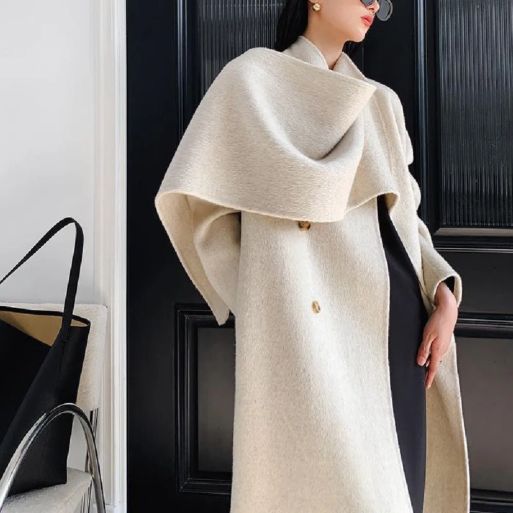 Women's Reversible Wool Coat