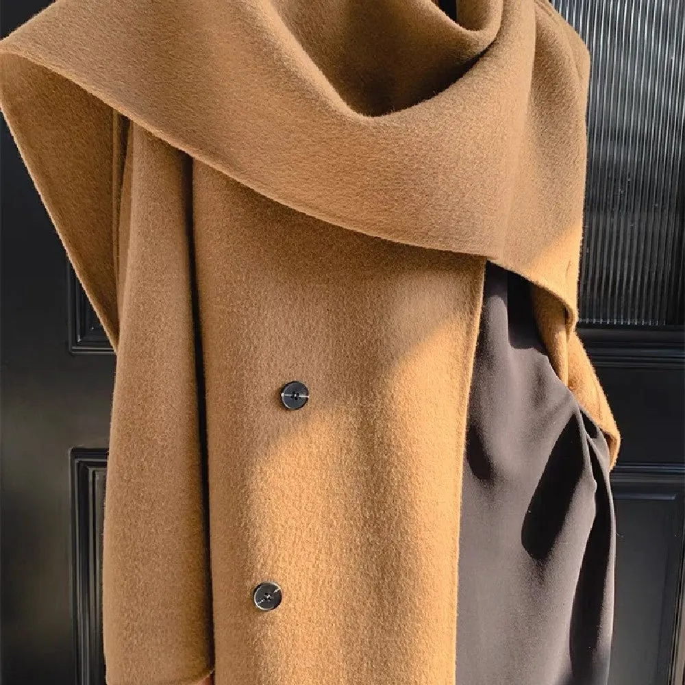 Women's Reversible Wool Coat