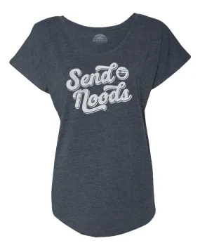 Women's Send Noods Scoop Neck T-Shirt